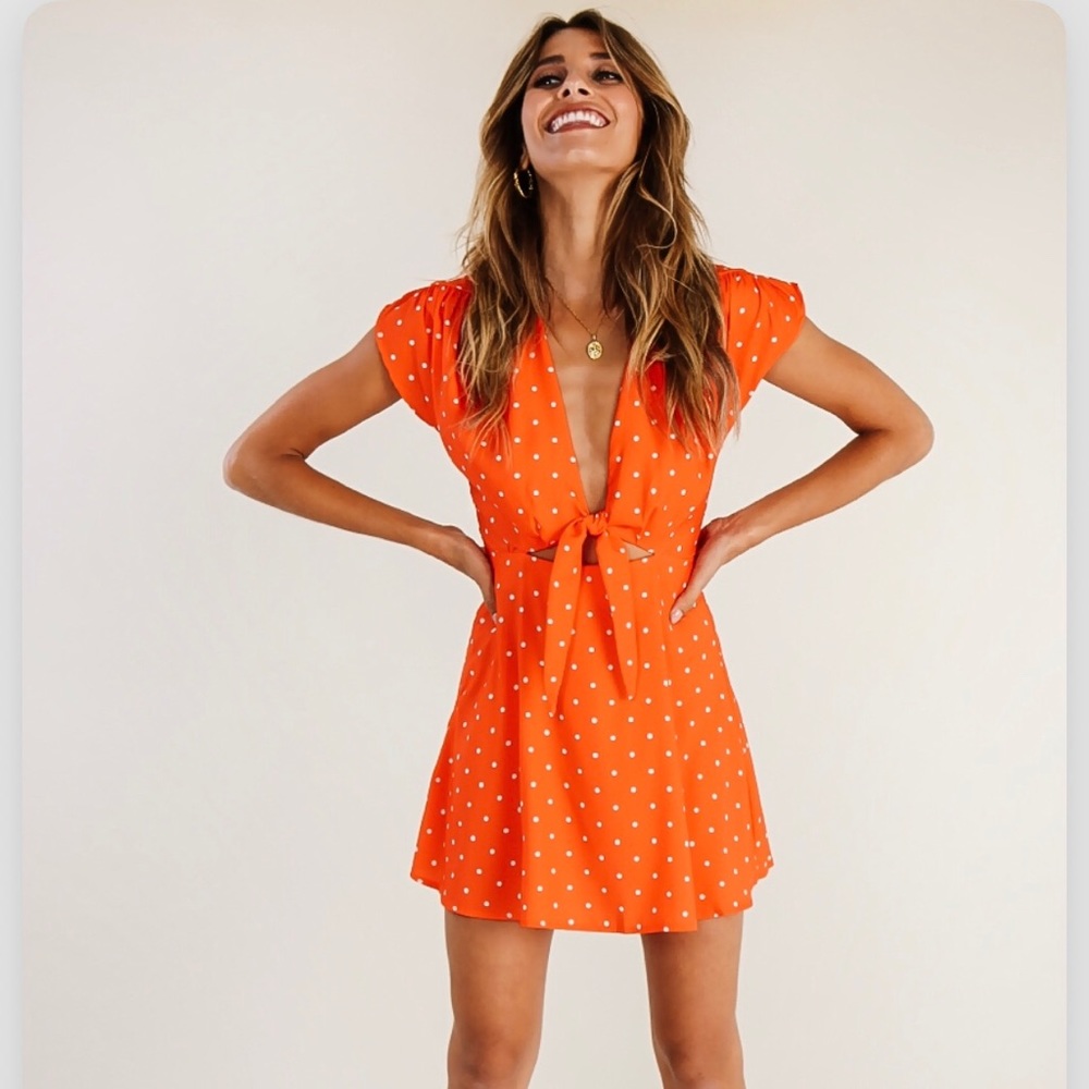 🌴NWT Grace Jones dress in cherry - Verge Girl🌴